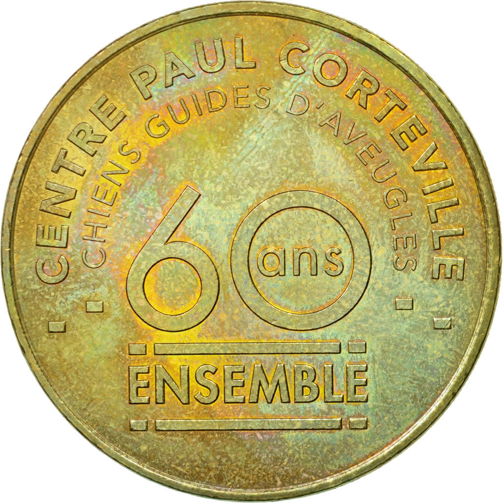 France, Jeton, Jeton Touristique, Roncq - Chiens Guides d'Aveugles, 2012, MDP