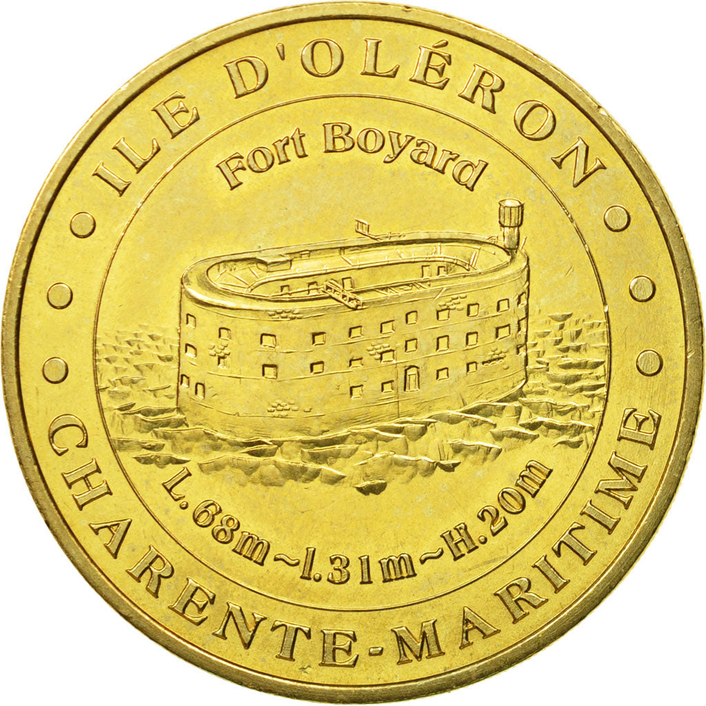 France, Jeton, Jeton Touristique, Saint-Denis d'Oléron - Fort Boyard n°1