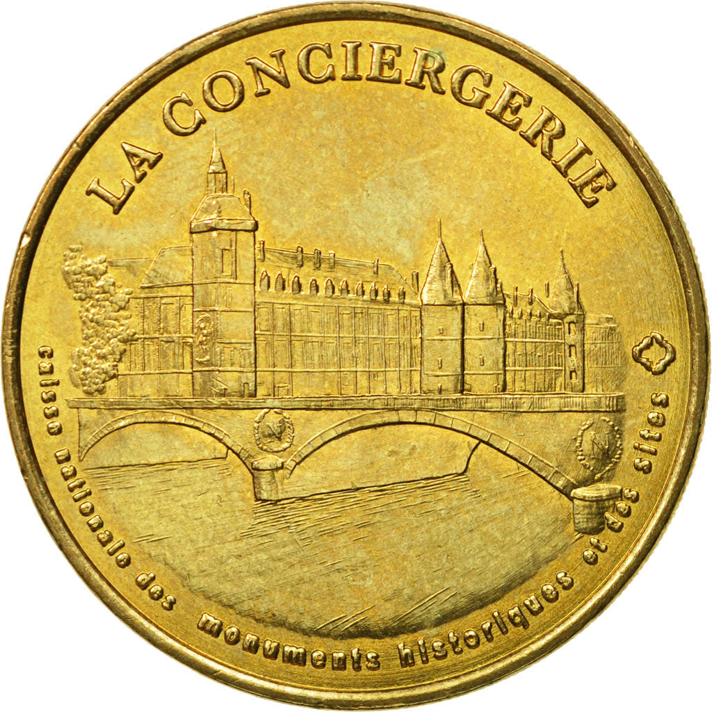 Francia, Token, Touristic token, Paris - La conciergerie n°1, 2003, MDP, BB