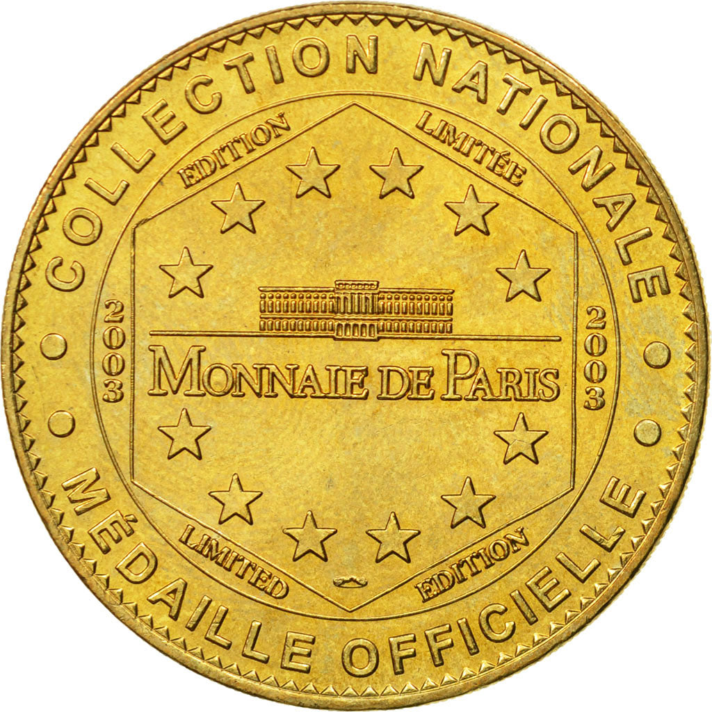 Francia, Token, Touristic token, Paris - La conciergerie n°1, 2003, MDP, BB