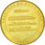 Francia, Token, Touristic token, Paris - Vedettes du Pont Neuf n°6, 2009, MDP