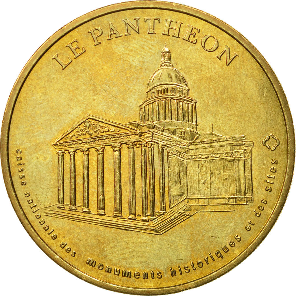 Francia, Token, Touristic token, Paris - Le Panthéon n°1, 2004, MDP, BB