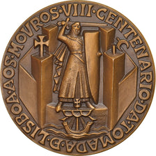 Portugal, Medal, VIII Centenário da tomada de Lisboa aos Mouros, 1947, Alvaro