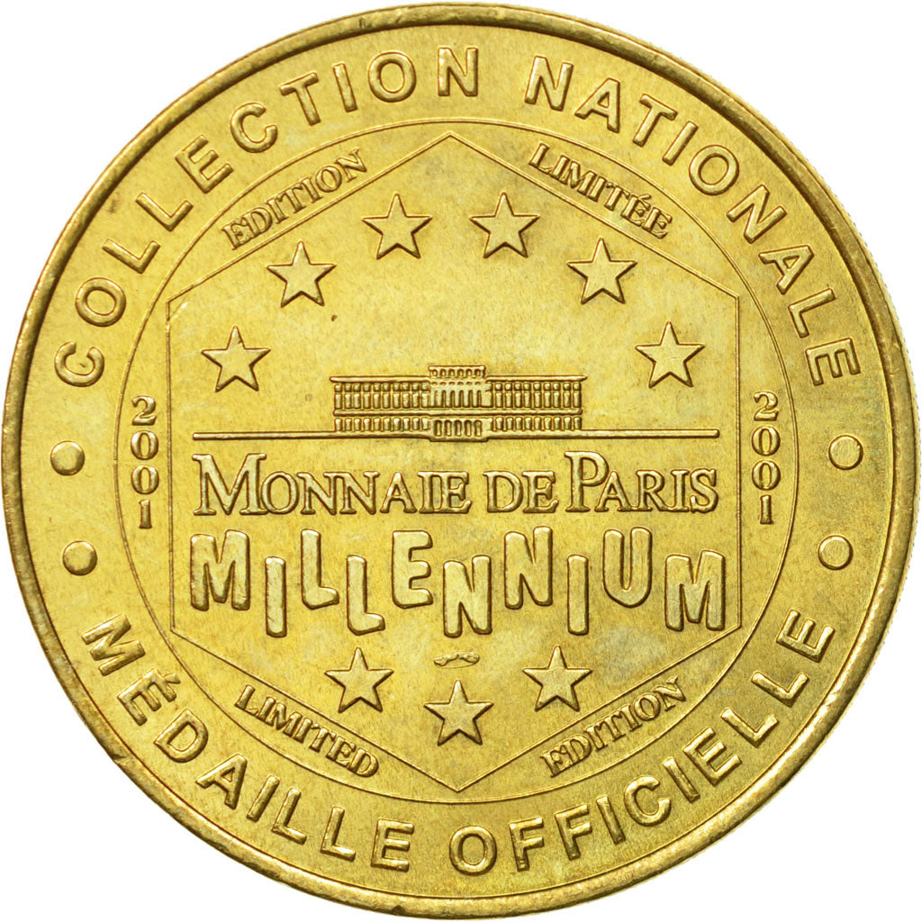 Francia, Token, Touristic token, Paris - Hotel de la Monnaie - Logo Euro 12