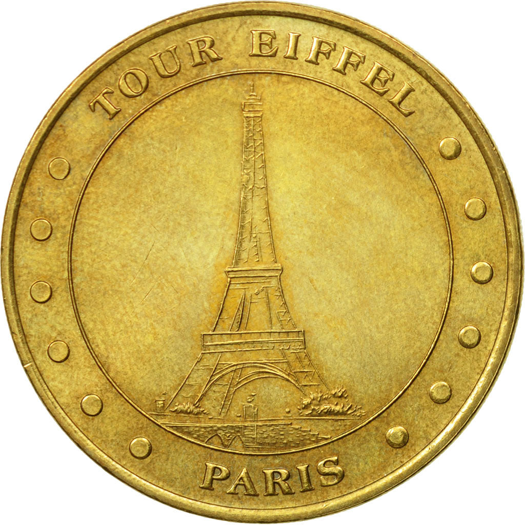 France, Token, Touristic token, Paris - Tour Eiffel n°2, 2002, MDP, EF(40-45)