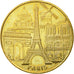 Francia, Token, Touristic token, Paris - Tour Eiffel n° 3 - les 5 monuments