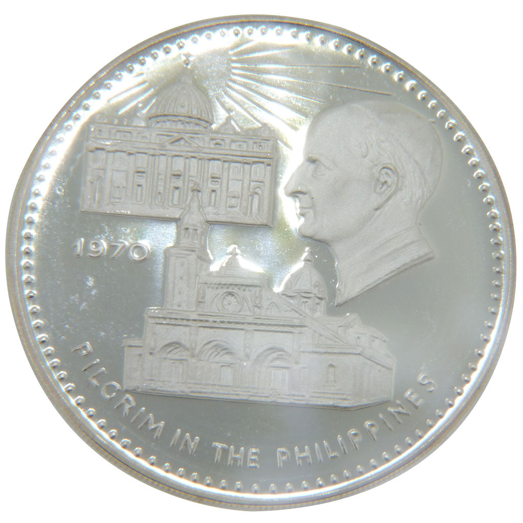 United Arab Emirates, 10 Riyals, 1970, KM #20, MS(65-70), Silver, 29.80