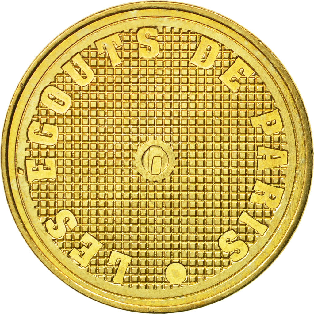 Francia, Token, Touristic token, Paris - Les égouts n°3, 2009, MDP, BB