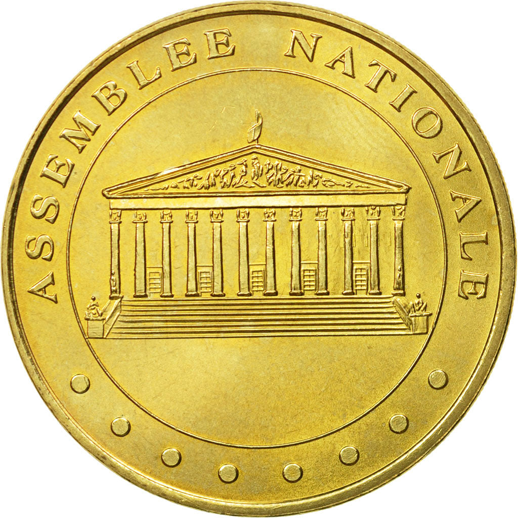 Francia, Token, Touristic token, 75/ Paris - Assemblée Nationale, 1998, MDP