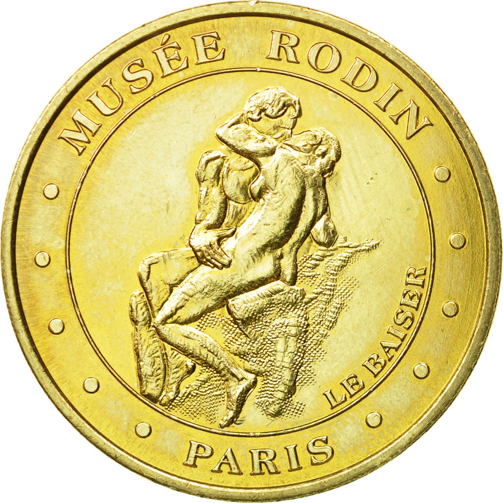 Francia, Token, Touristic token, Paris - Musée Rodin - Le Baiser, 2005, MDP
