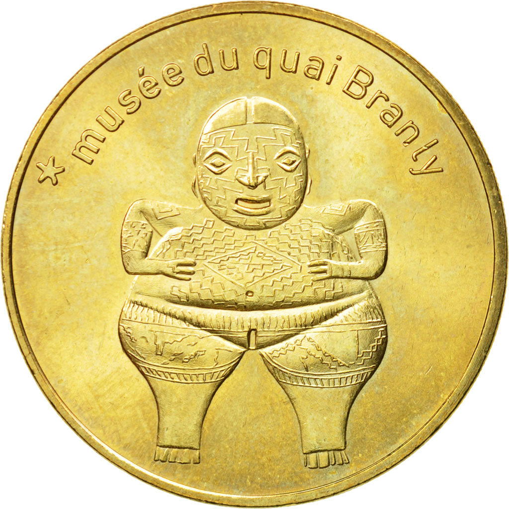France, Token, Touristic token, 75/ Paris - Musée du Quai Branly - Chupi, 2006