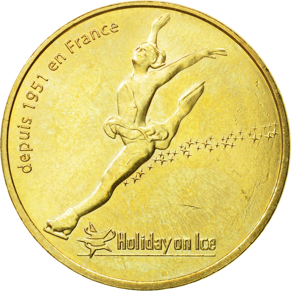 Francia, Token, Touristic token, Paris - Holiday on ice, 2011, MDP, BB