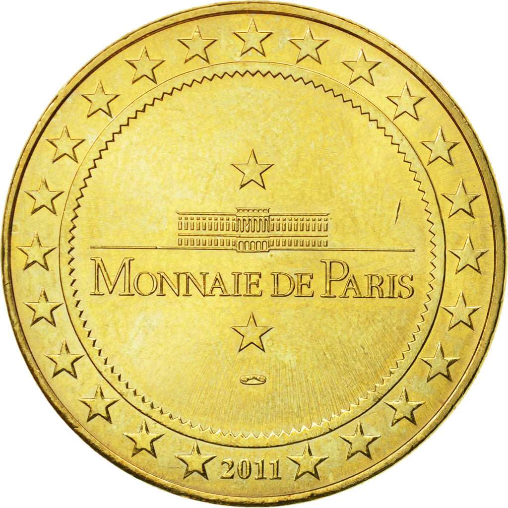 Francia, Token, Touristic token, Paris - Holiday on ice, 2011, MDP, BB