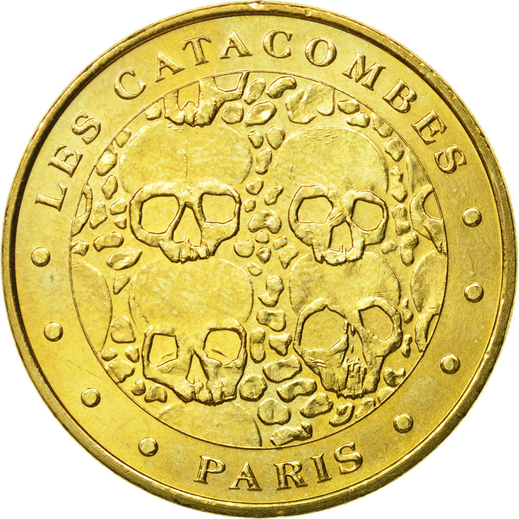 France, Token, Touristic token, Paris - Les catacombes n°1, 2011, MDP