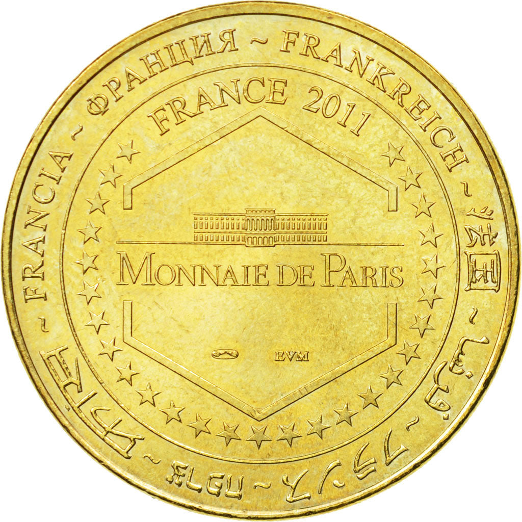 France, Token, Touristic token, 75/ Paris - 4 Monuments, 2011, MDP, EF(40-45)