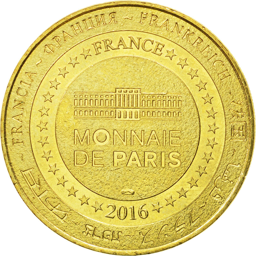 France, Token, Touristic token, 75/ Paris - Espace Dali - Montmartre, 2016, MDP