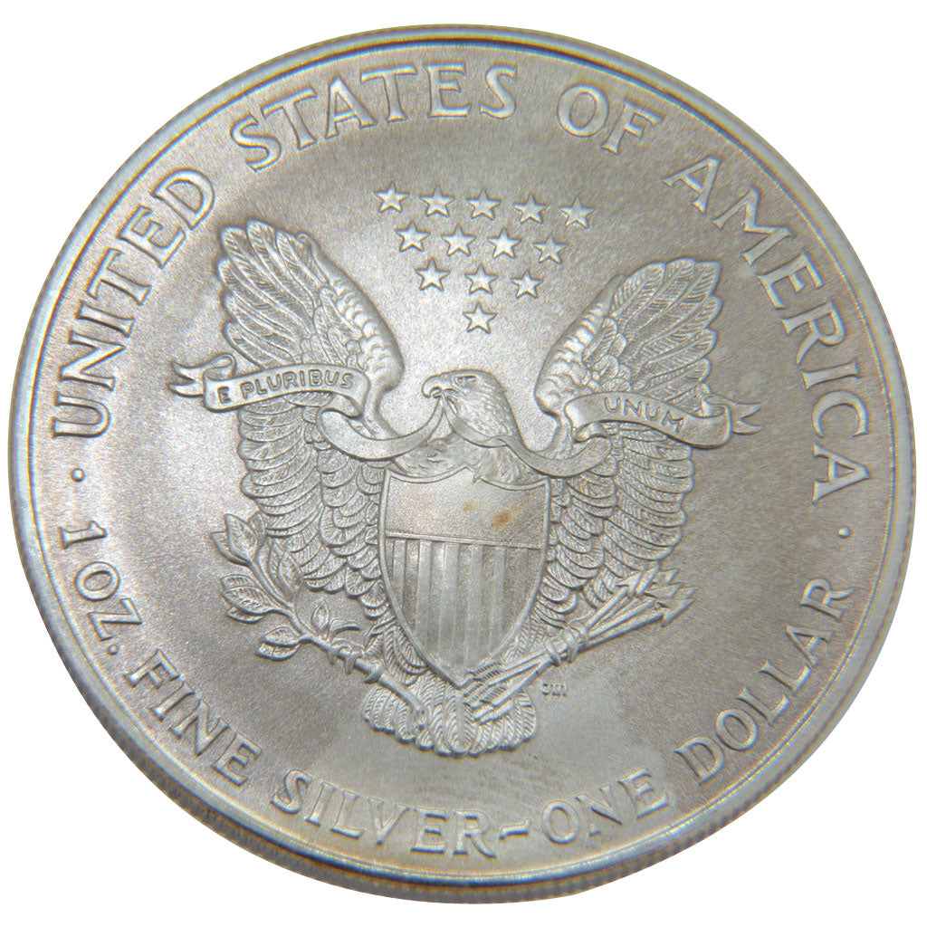 United States, 1 Dollar, 1995, KM #273, MS(60-62), Silver, 40.6, 31.00