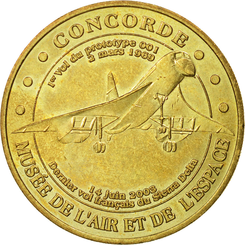 France, Token, Touristic token, Le Bourget - Musée de l'Air et de l'Espace - Le
