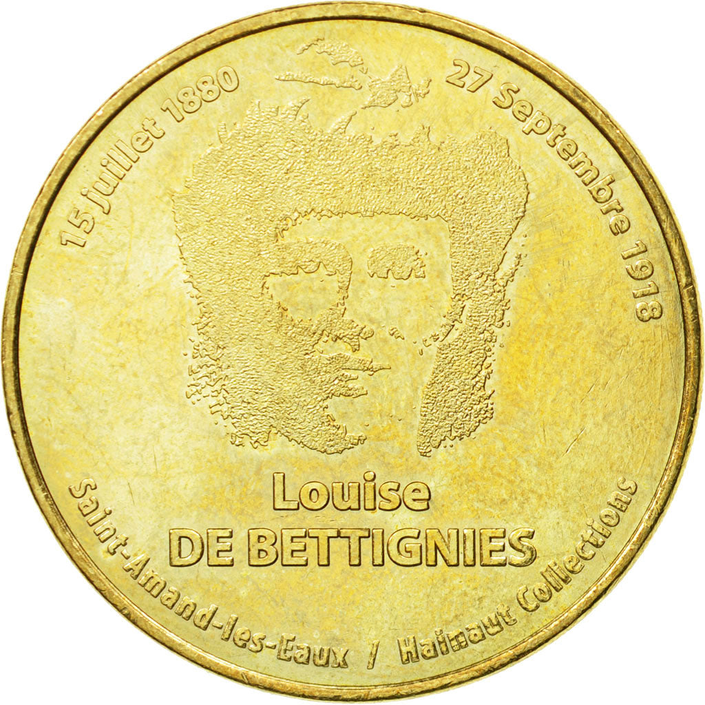 Francia, Token, Touristic token, Saint-Amand-Les-Eaux - Louise de Bettignies