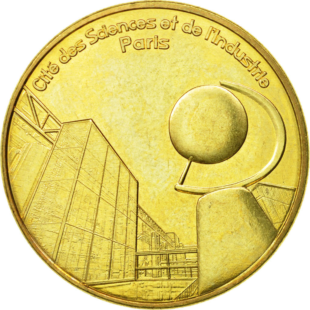 France, Token, Touristic token, Paris - Cité des Sciences  et de l'Industrie