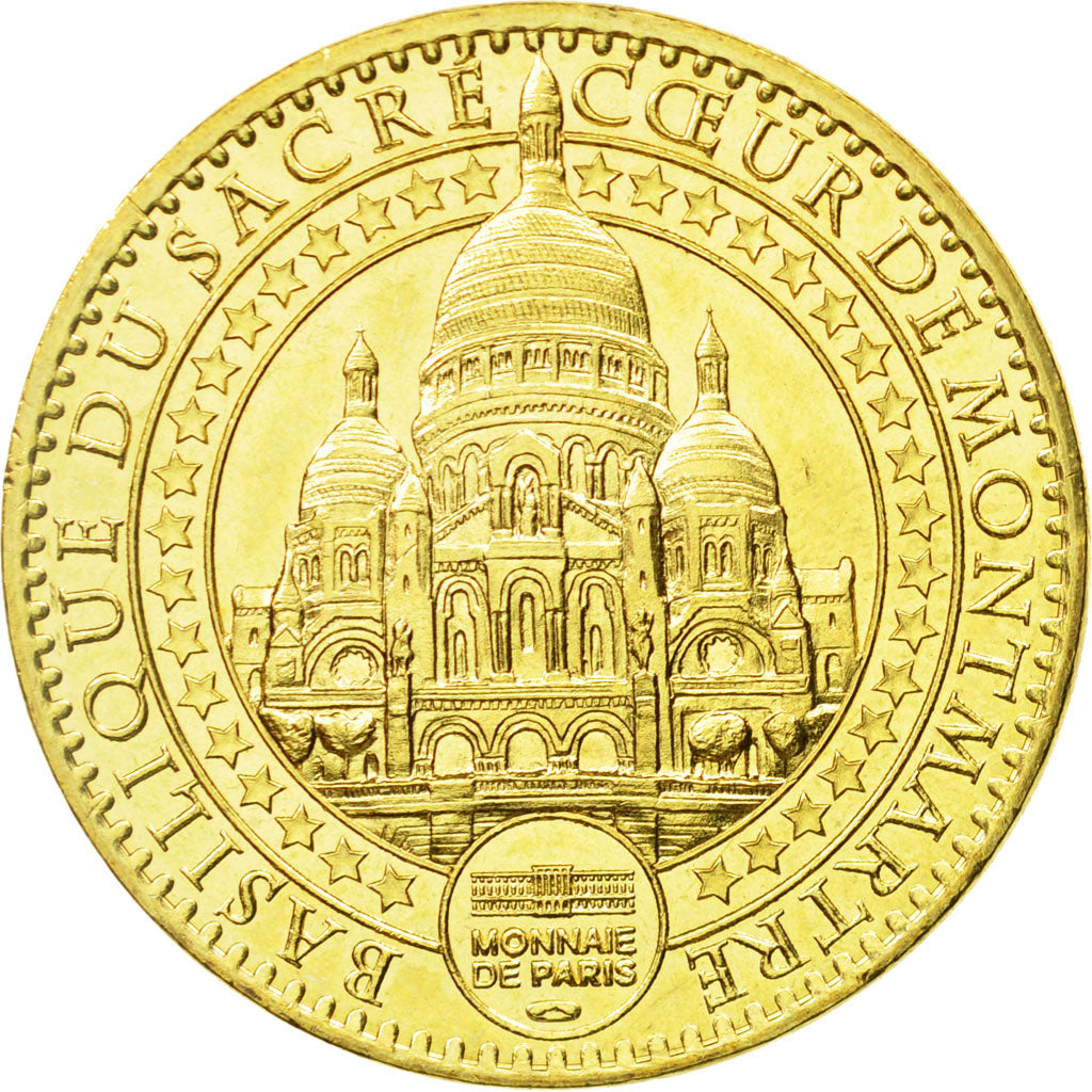 France, Jeton, Jeton Touristique, Paris - Sacré Coeur n°8 - La prière, 2014