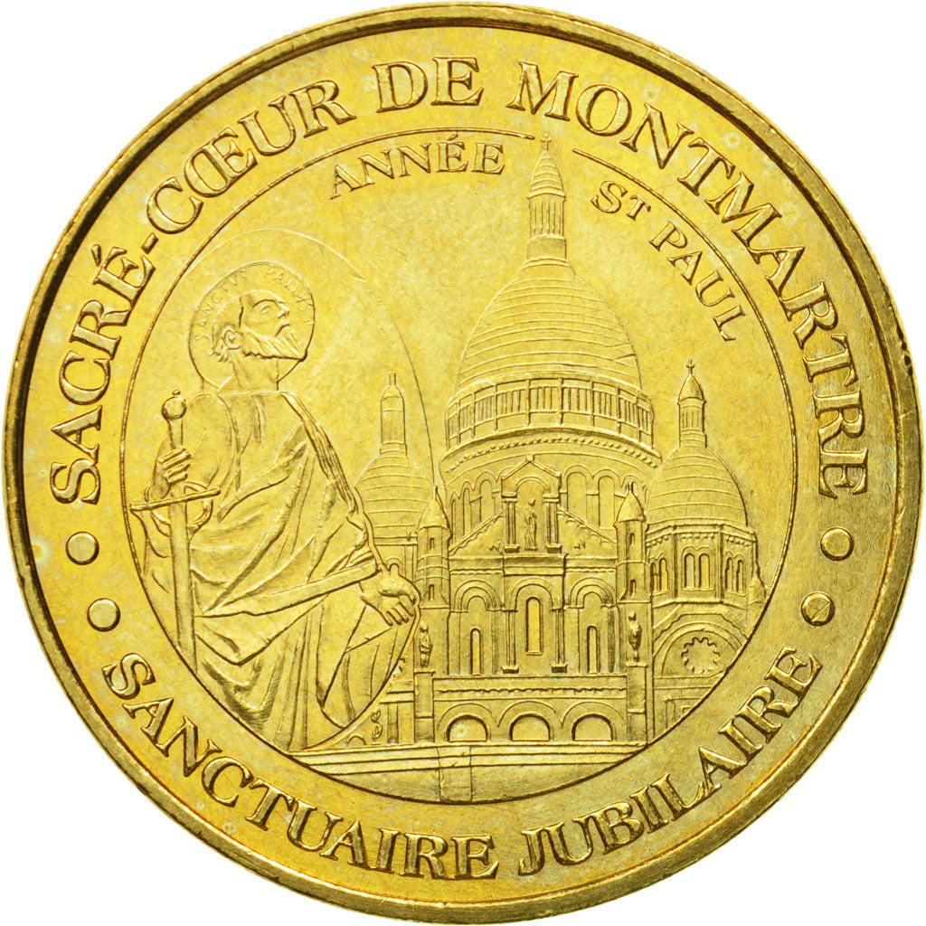 France, Token, Touristic token, Paris - Sacré coeur n°4, 2008, MDP, EF(40-45)