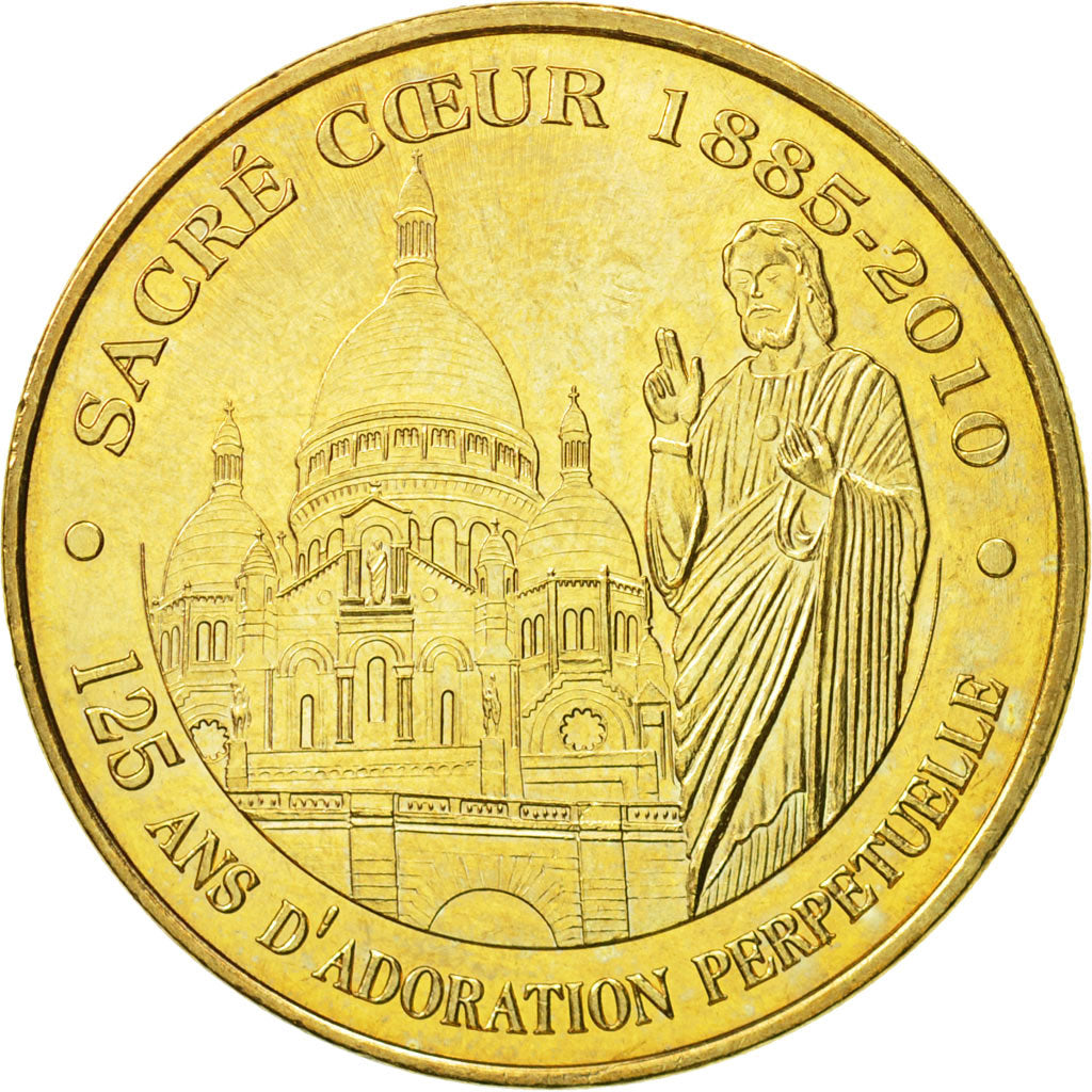 Francia, Token, Touristic token, Paris - Sacré coeur n°6 - Adoration