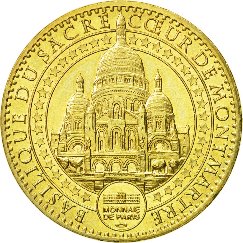 France, Jeton, Jeton Touristique, Paris - Sacré-Coeur n°13 - Pape François