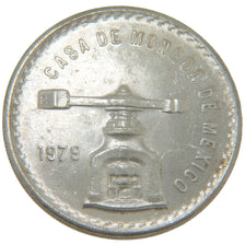 Mexico, Onza Troy de Plata, 1979, Mexico, KM #M49b, MS(60-62), Silver, 33.40