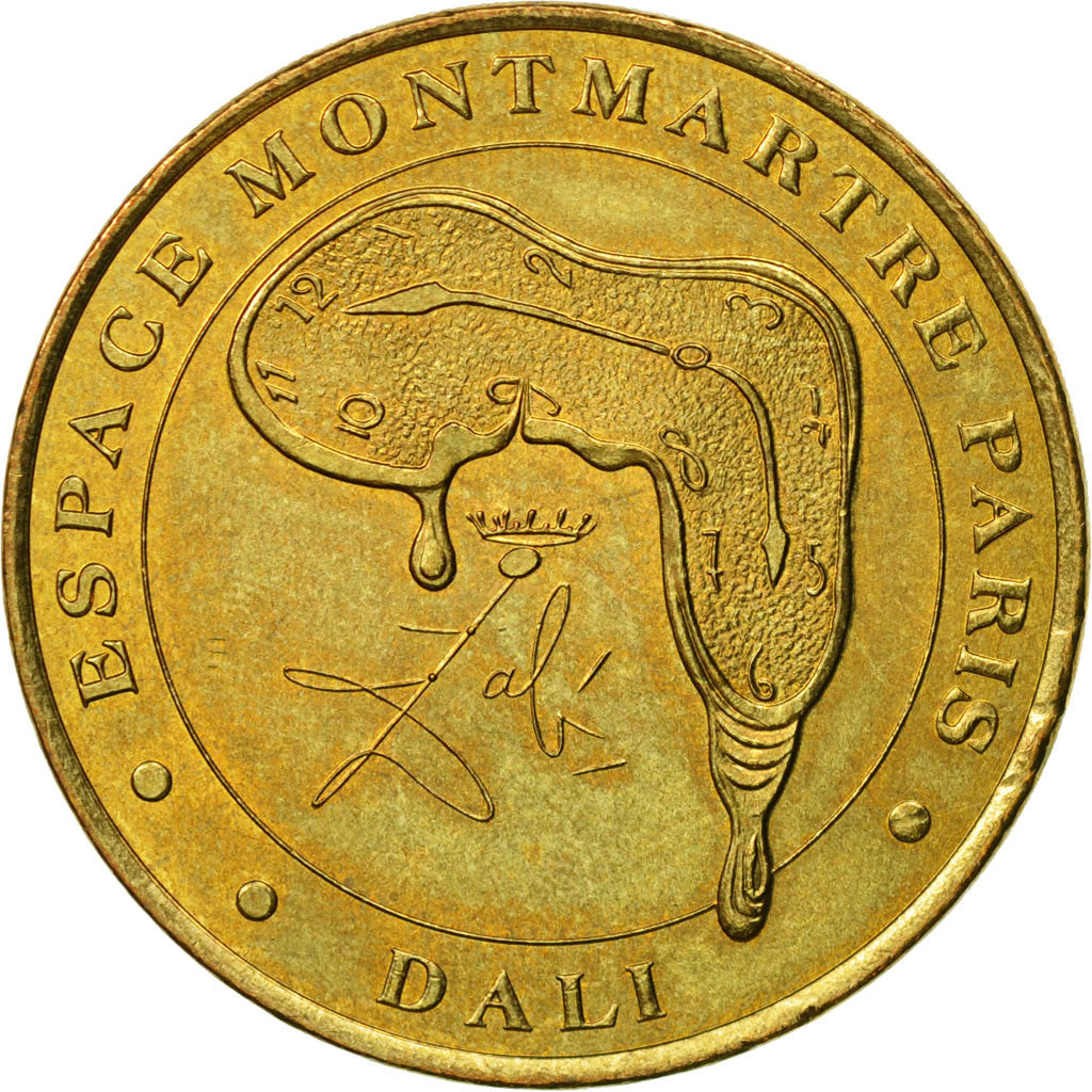 France, Token, Touristic token, Paris - Musée Dali n°1, 2002, MDP, EF(40-45)