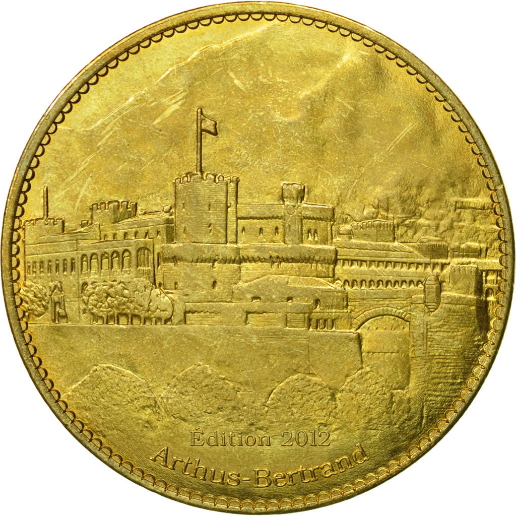 France, Token, Touristic token, Monaco - Palais Princier type 2, 2012, Arthus
