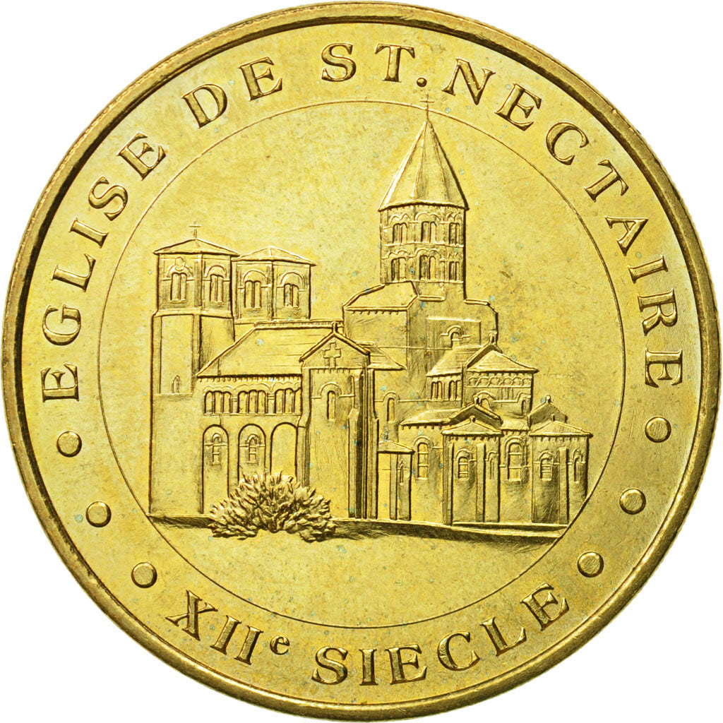 Francia, Token, Touristic token, Saint-Nectaire - l'église, 2006, MDP, BB
