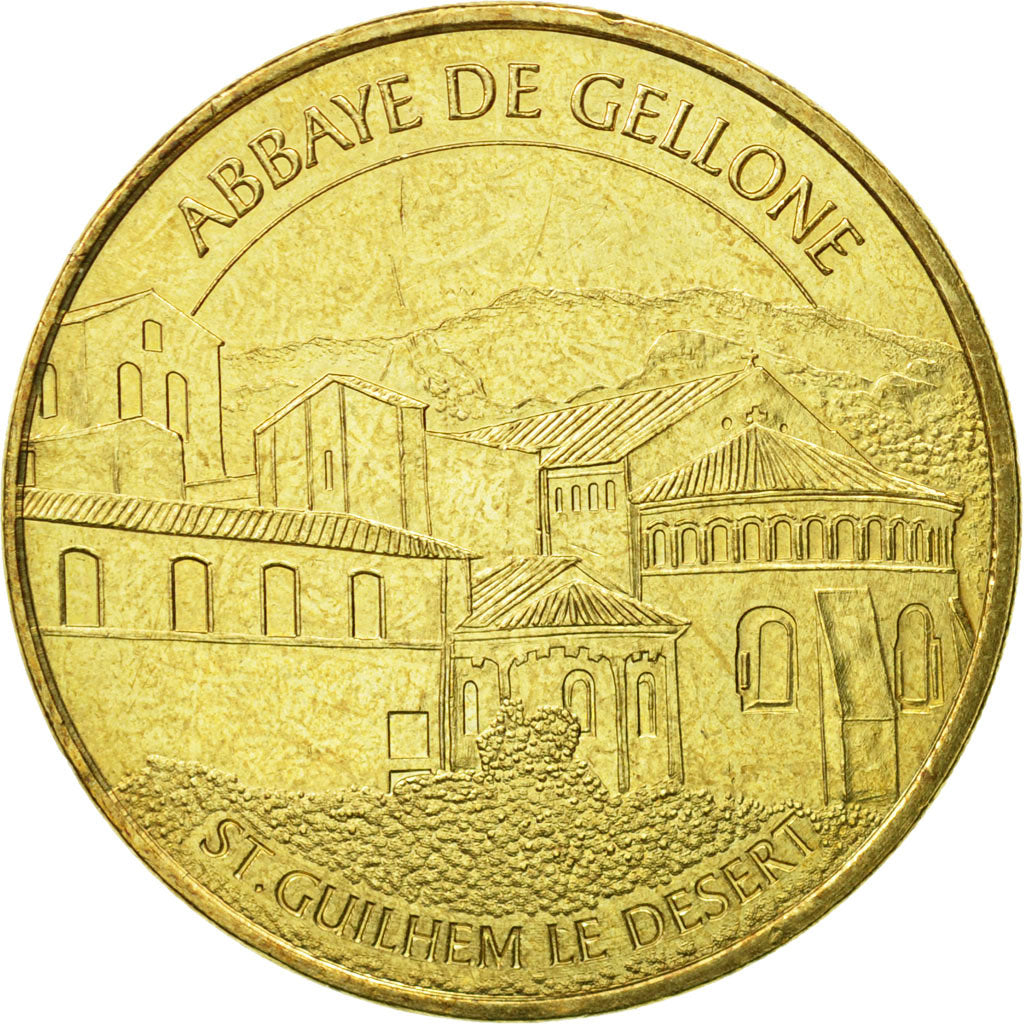 France, Token, Touristic token, Saint-Guilhem-Le-Désert - Abbaye de Gellone