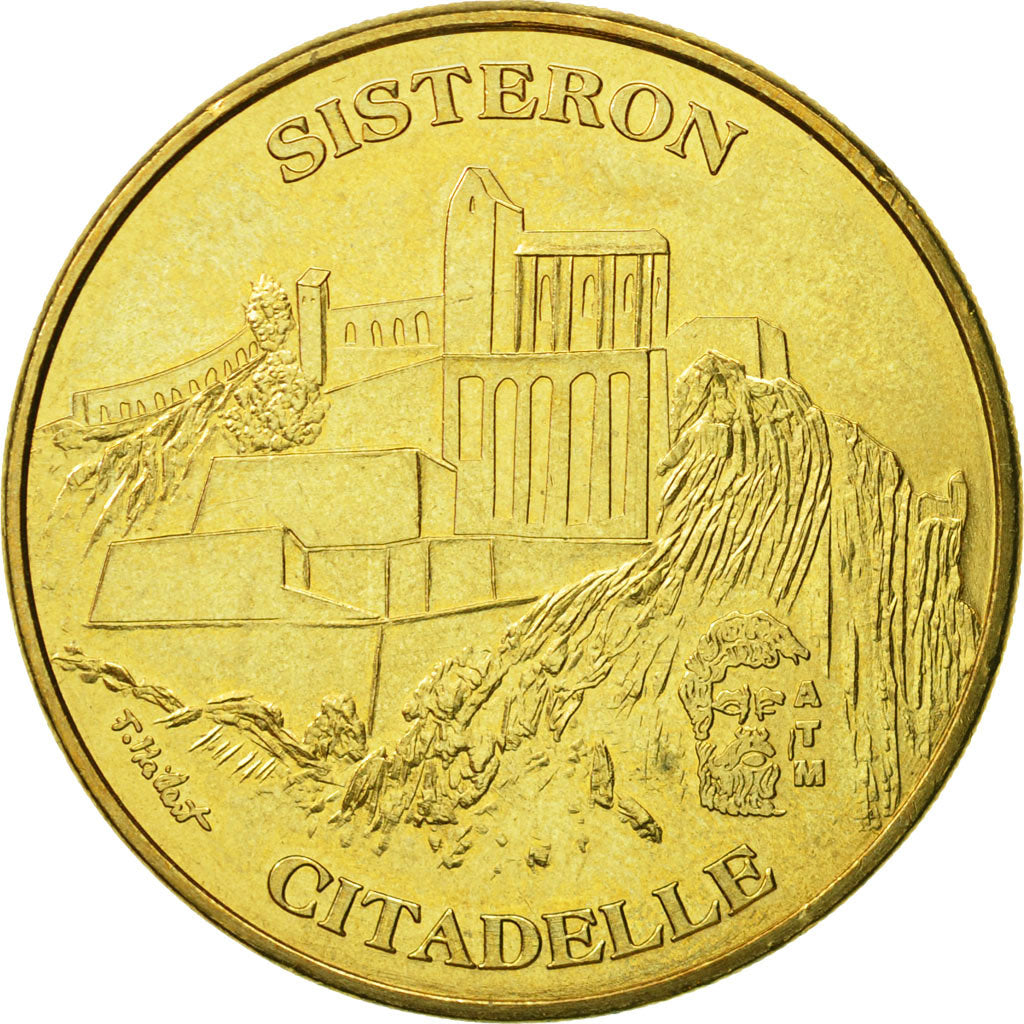 France, Jeton, Jeton Touristique, Sisteron - Citadelle, 2013, MDP, TTB