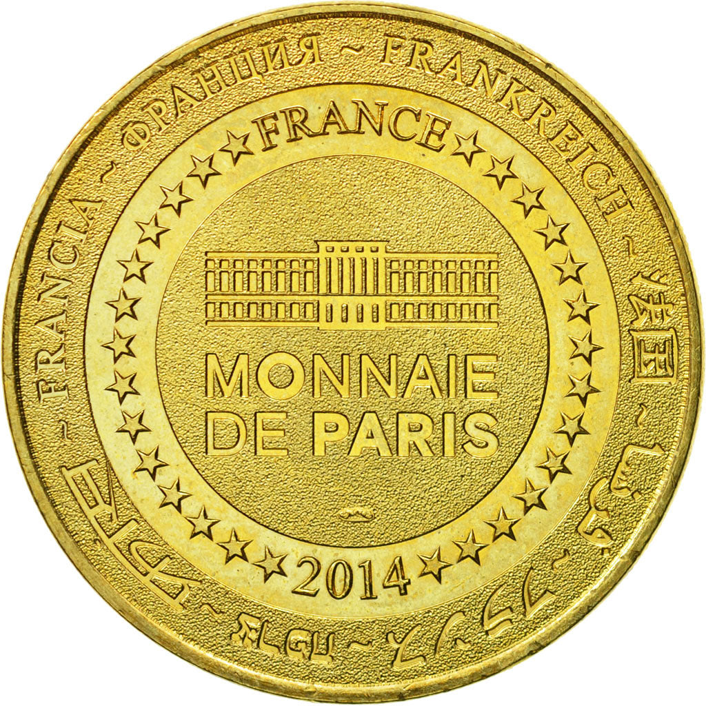 France, Token, Touristic token, Ermenonville - La mer de sable n°3, 2014, MDP