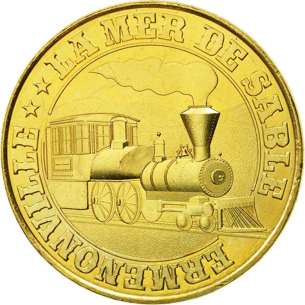 France, Token, Touristic token, Ermenonville - La mer de sable n°3, 2014, MDP