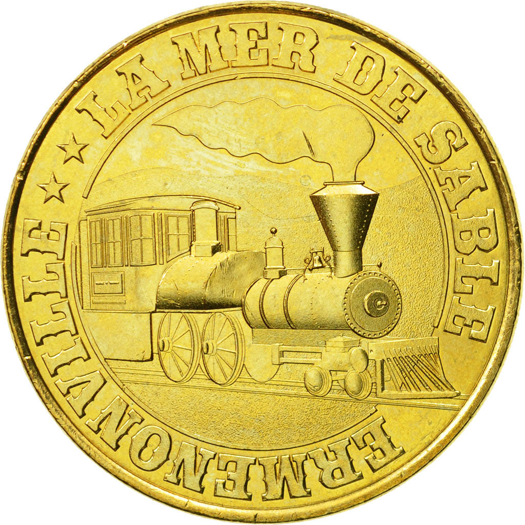 Francia, Token, Jetón turístico, Ermenonville - La mer de sable n°3, 2014