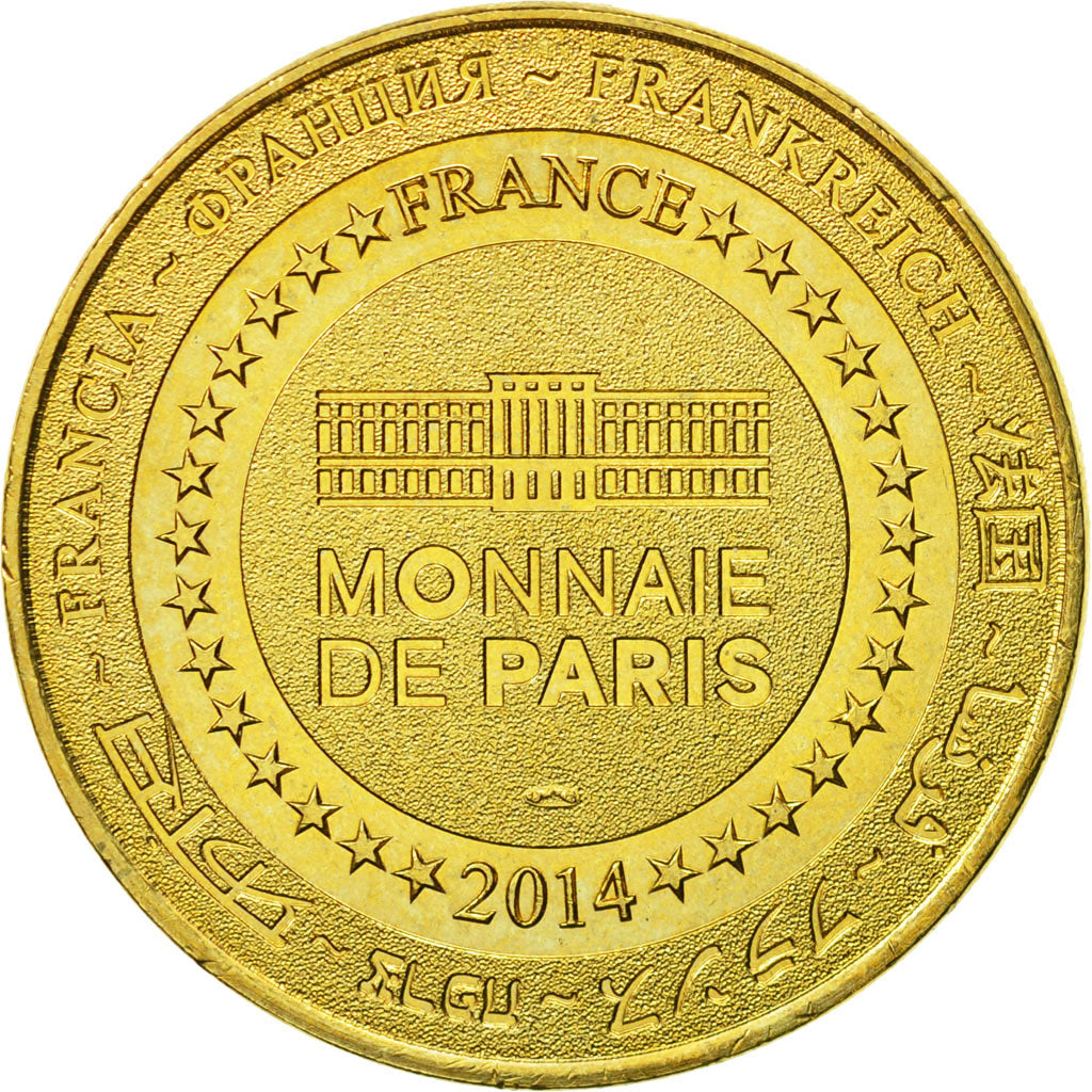 Francia, Token, Jetón turístico, Ermenonville - La mer de sable n°3, 2014