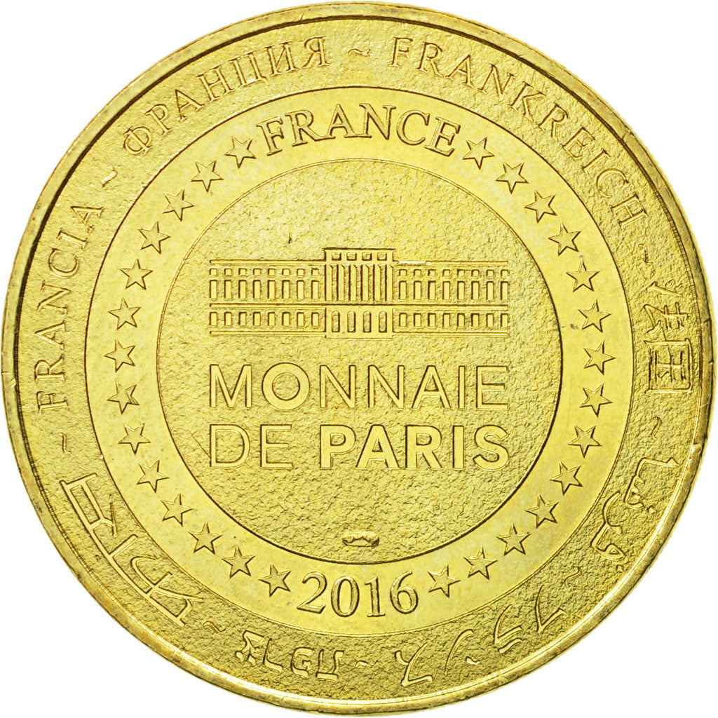 France, Token, Touristic token, Plailly - Parc Astérix n°14, 2016, MDP
