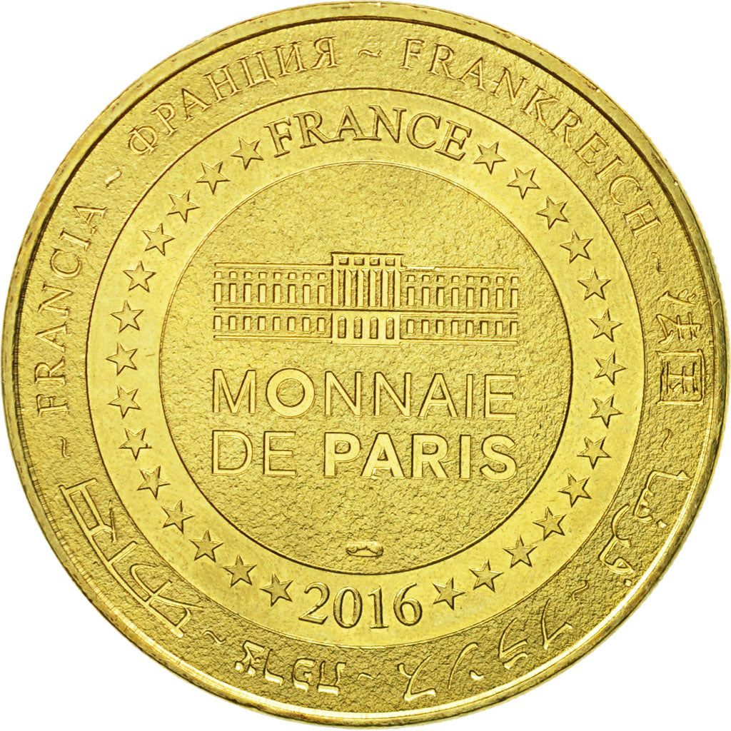 France, Token, Touristic token, Plailly - Parc Astérix n°14, 2016, MDP