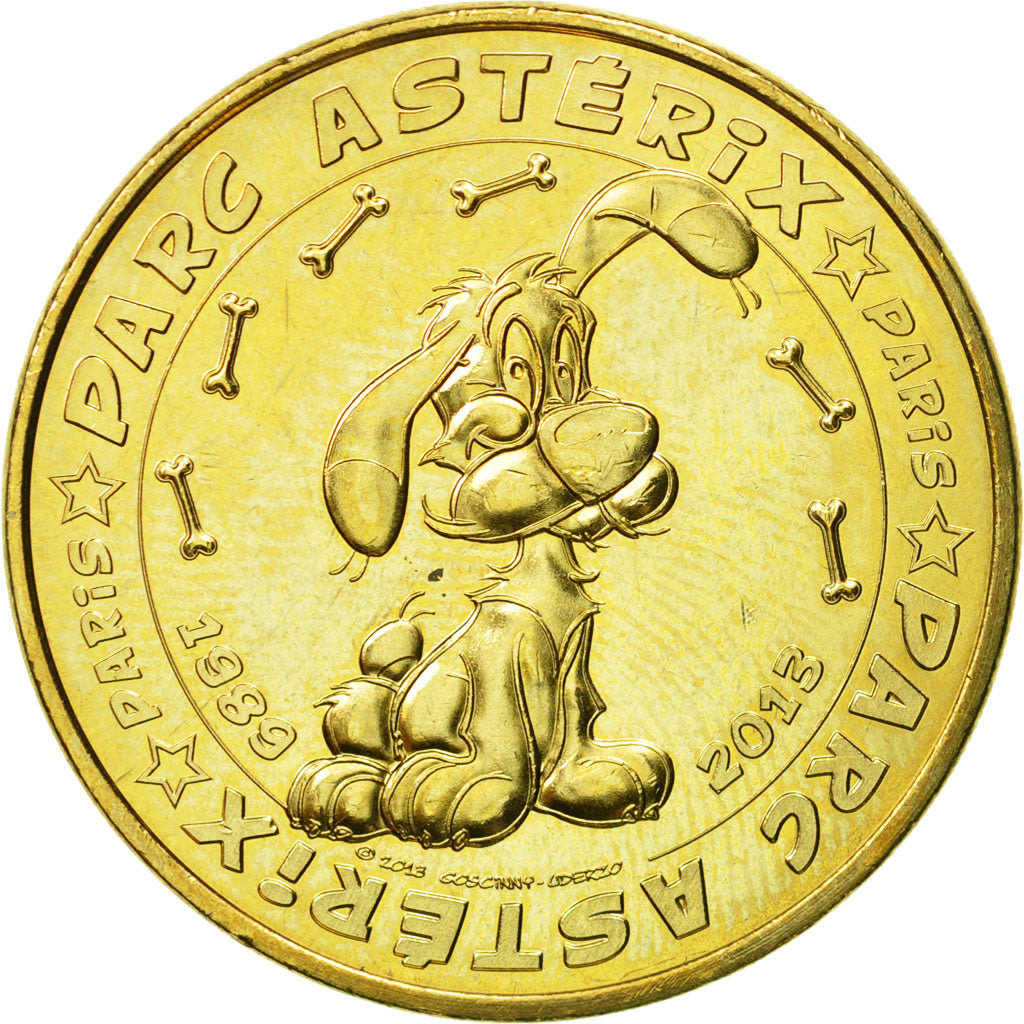 France, Token, Touristic token, Plailly - Parc Astérix n°6, 2013, MDP