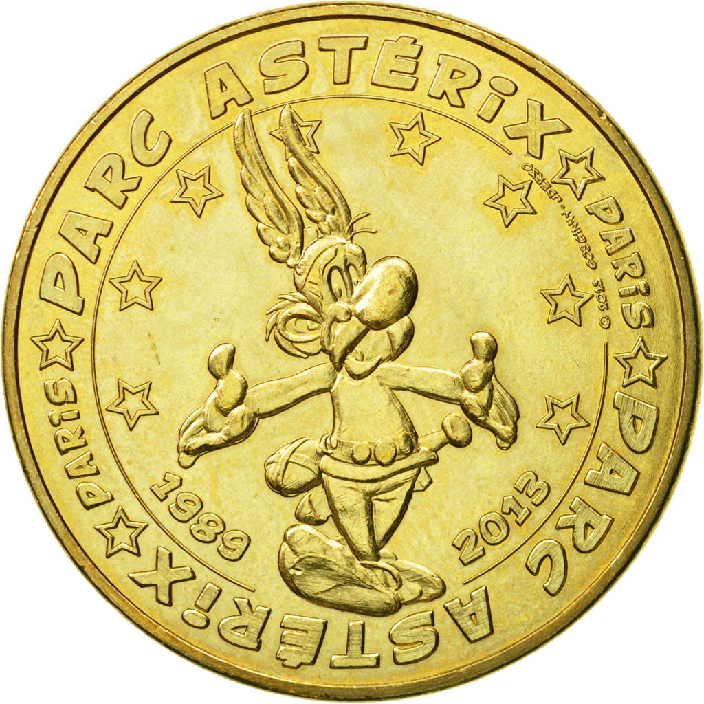 France, Token, Touristic token, Plailly - Parc Astérix n°4, 2013, MDP