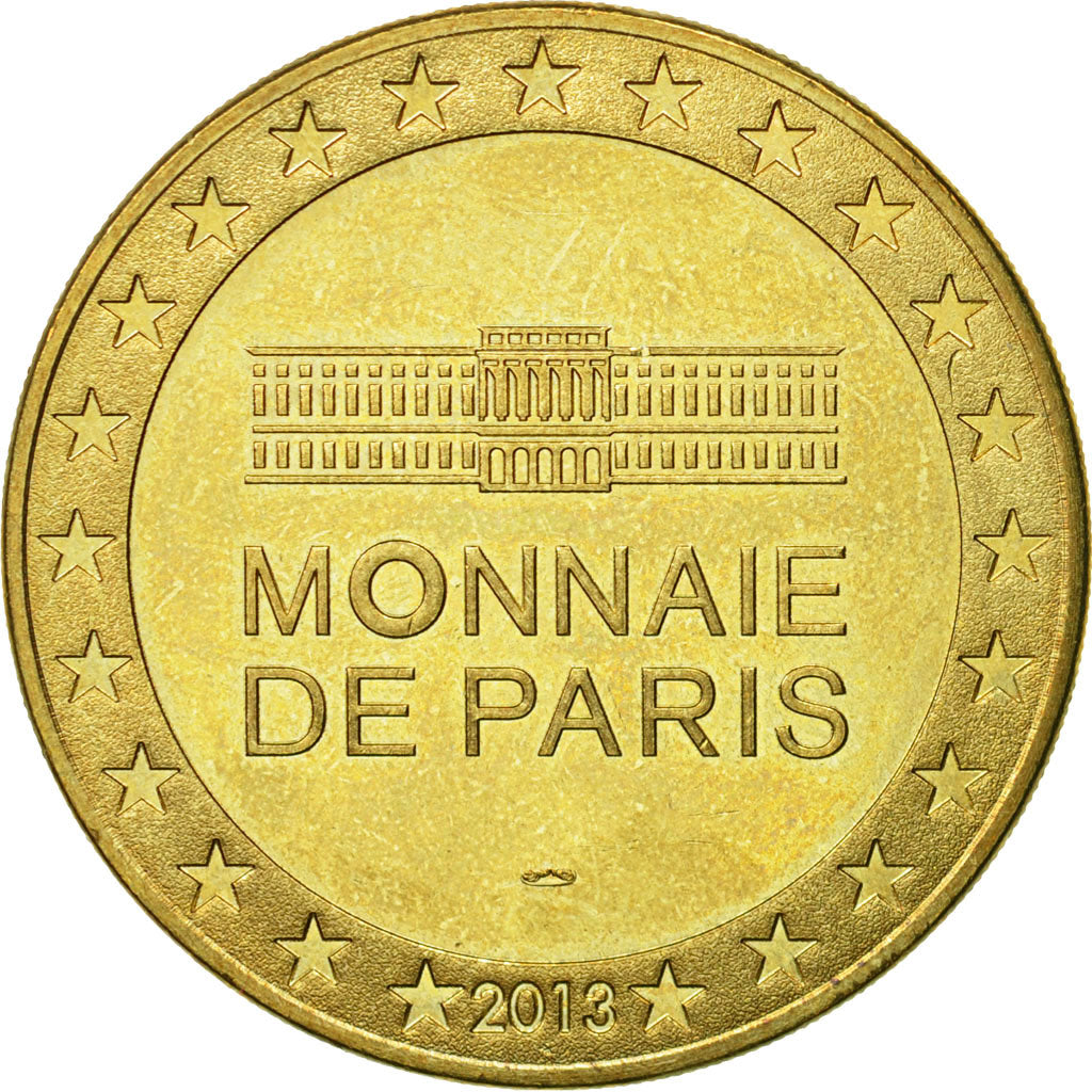 France, Token, Touristic token, Belgique - Ieper - Bellewaerde n°1, 2013, MDP