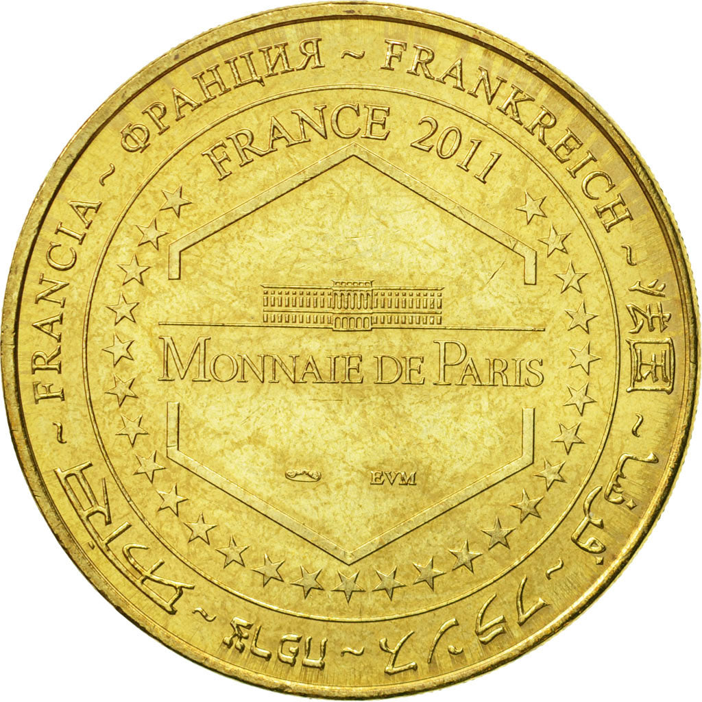 Francja, Token, Żeton turystyczny, Boulogne-sur Mer  - Nausicaa n° 7, 2011