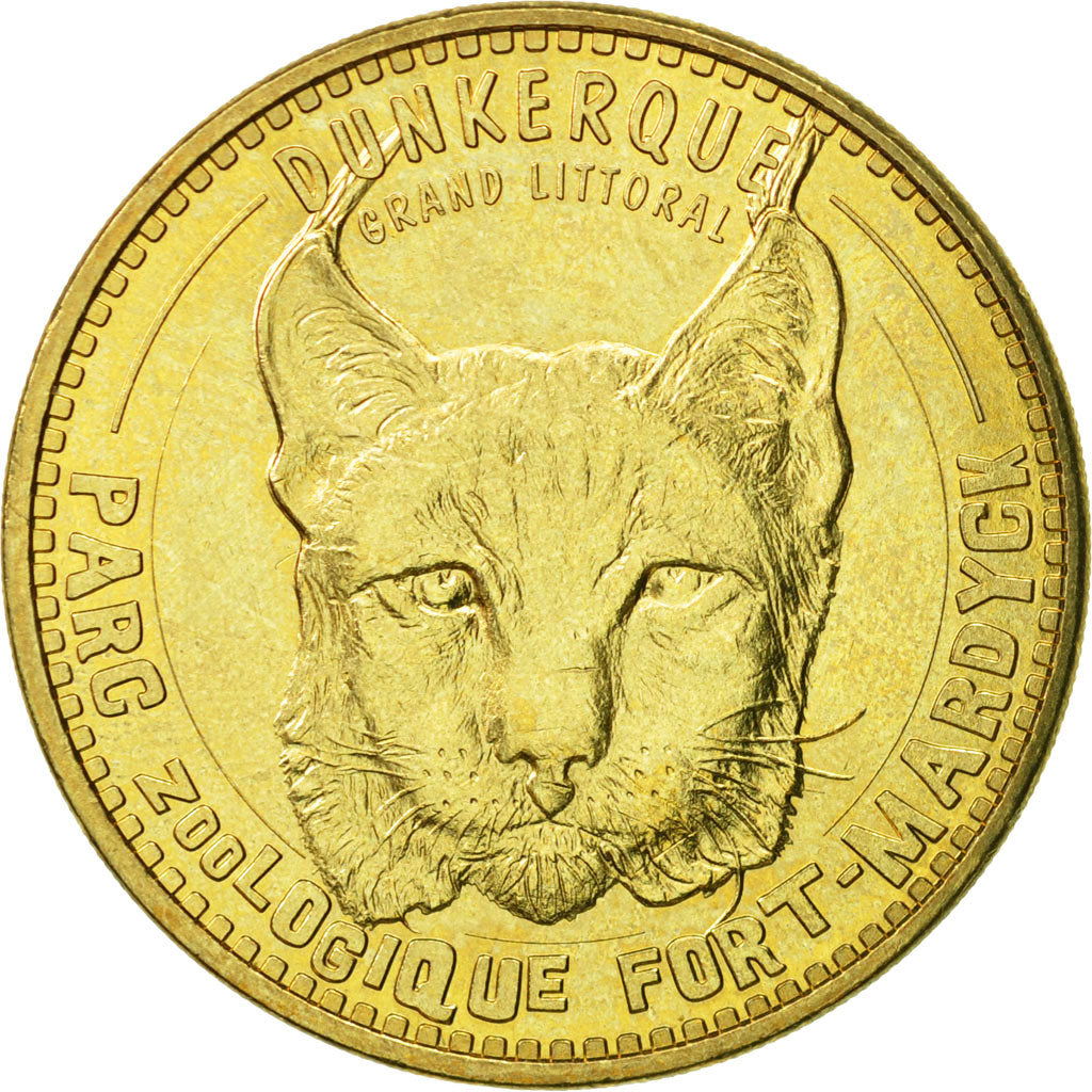 France, Token, Touristic token, Fort Mardyck - Parc zoologique de Dunkerque