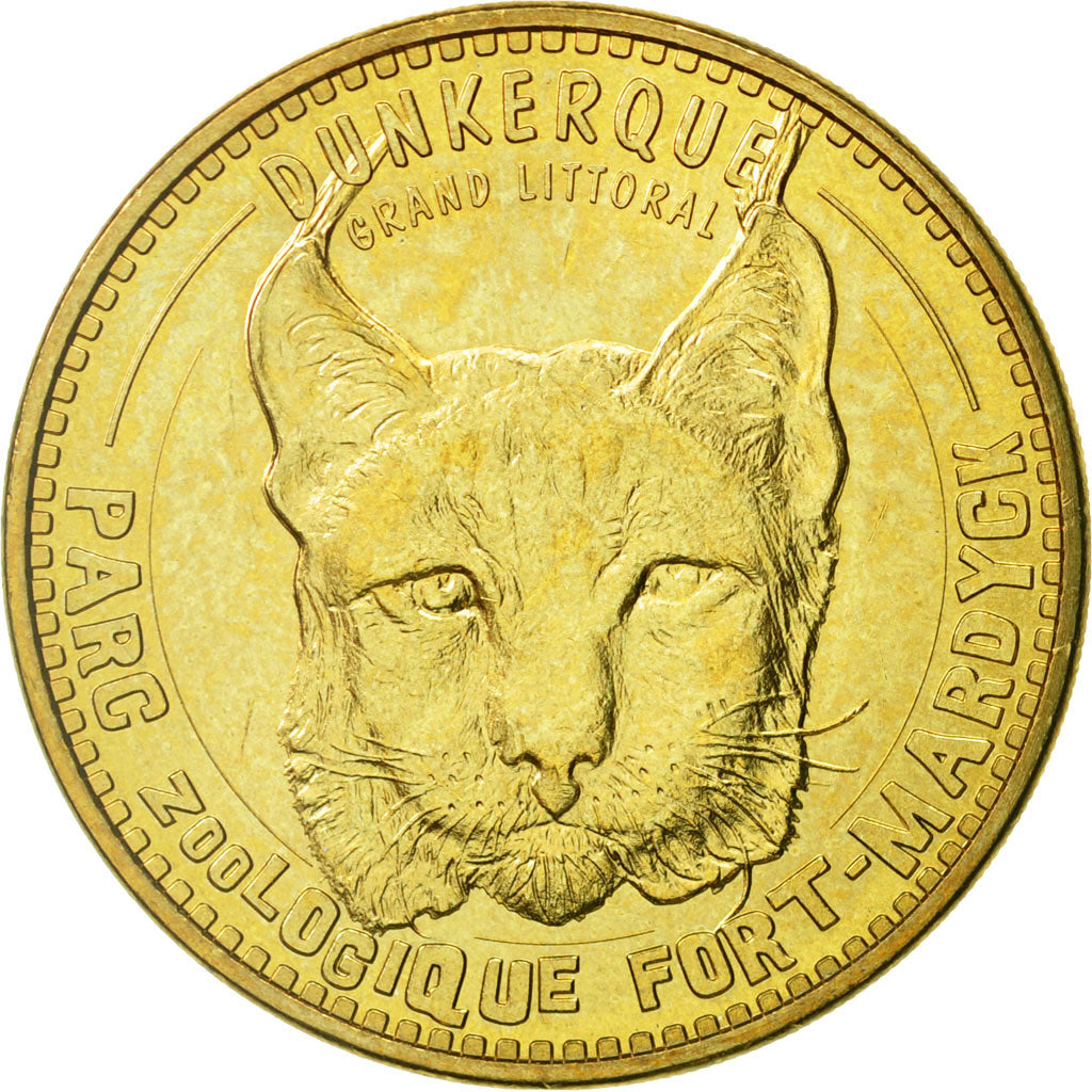 France, Token, Touristic token, Fort Mardyck - Parc zoologique de Dunkerque