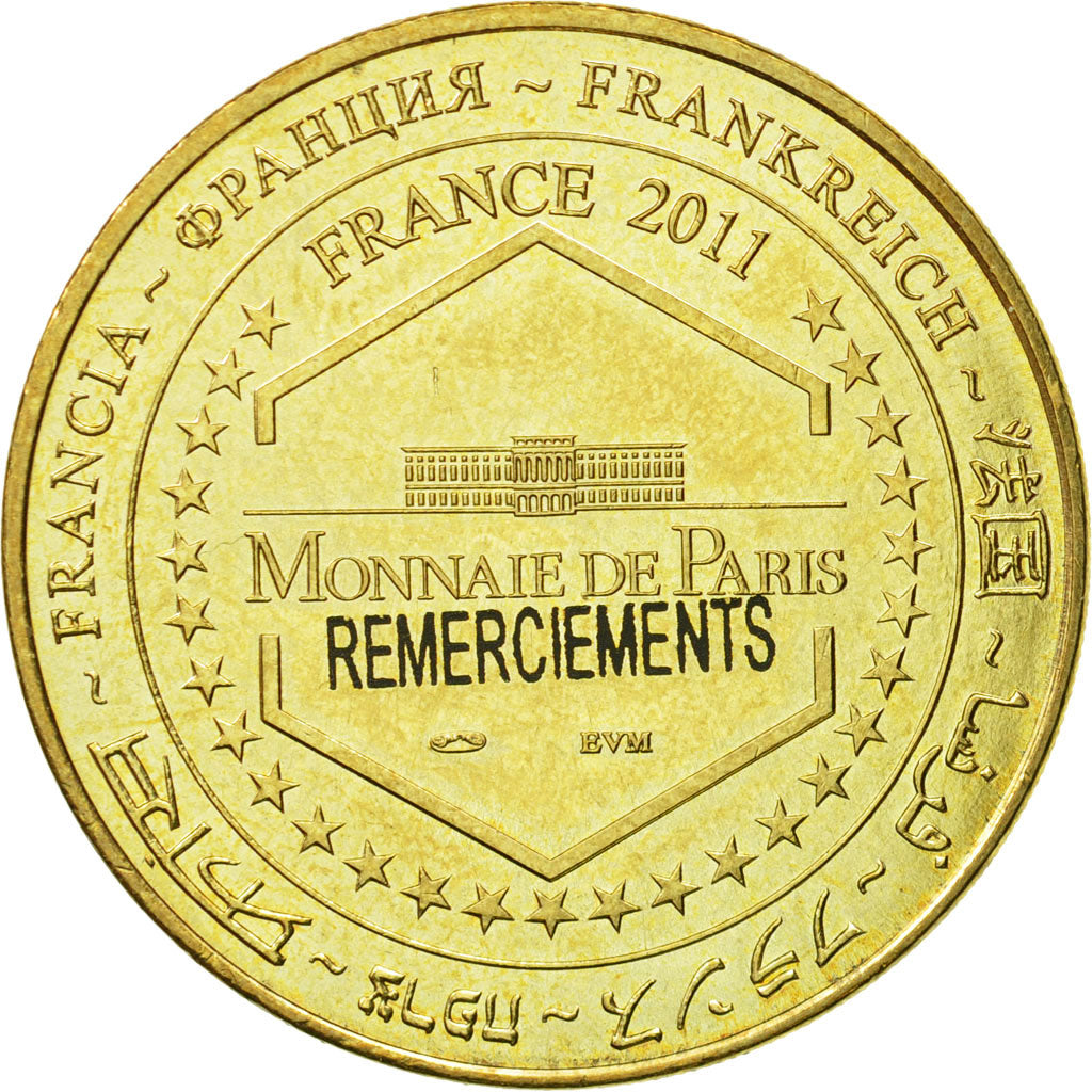 France, Jeton, Jeton Touristique, Marseille - La Brasserie des Templiers, 2011