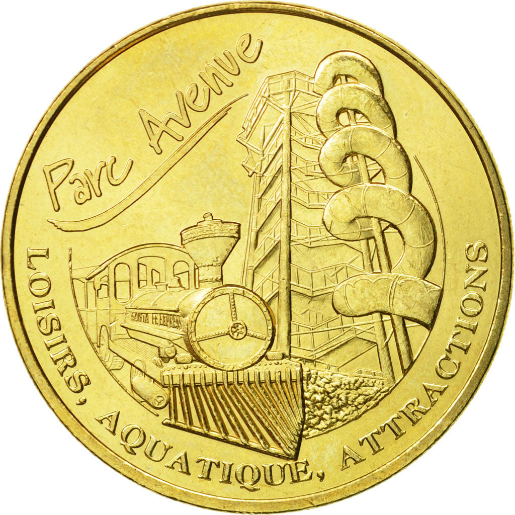 France, Token, Touristic token, Lanas -  Parc Avenue, 2011, MDP, EF(40-45)