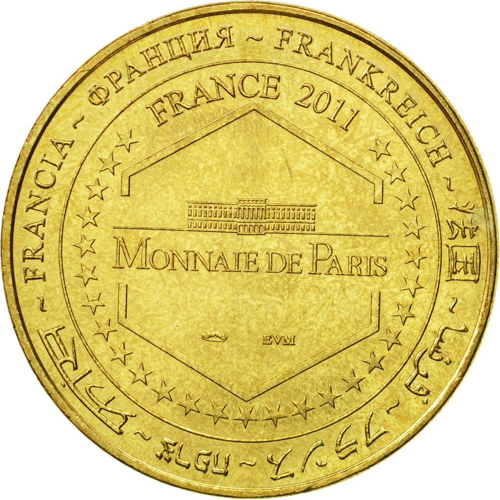 Francia, Token, Touristic token, Courry - Grotte de la Cocalière n°5, 2011