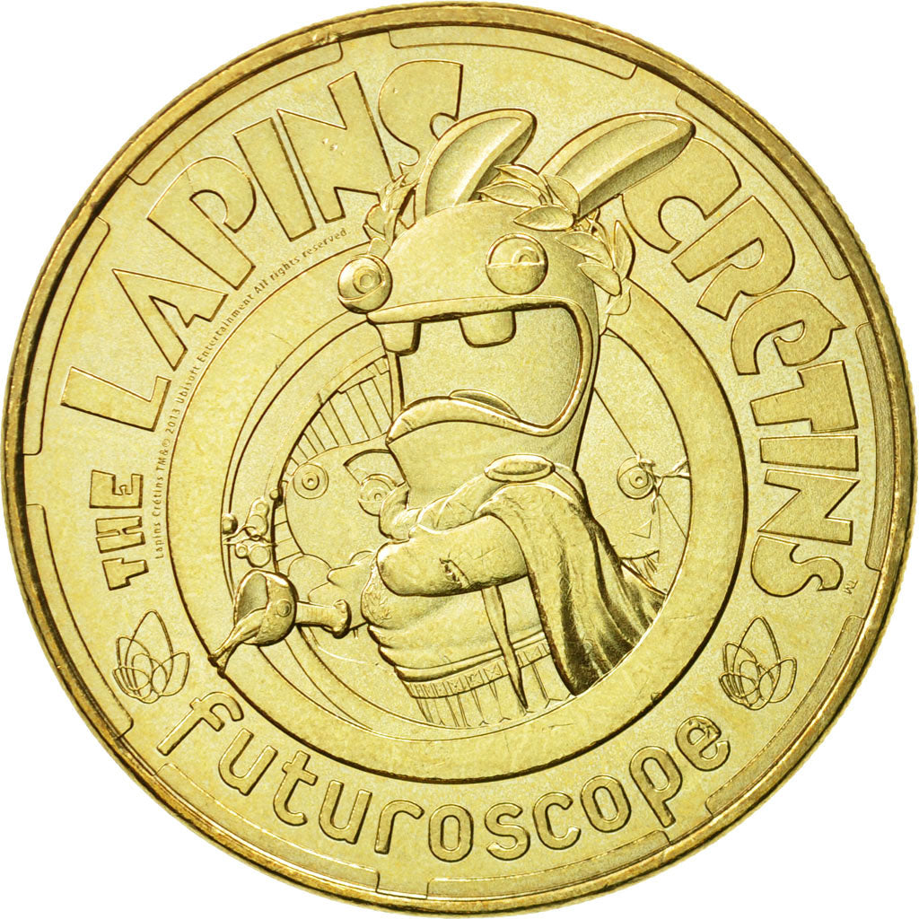 France, Token, Touristic token, Jaunay-Clan  Futuroscope n°17, 2014, MDP